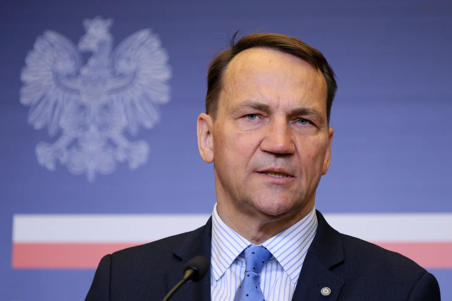 Poola välisminister Radosław Sikorski.