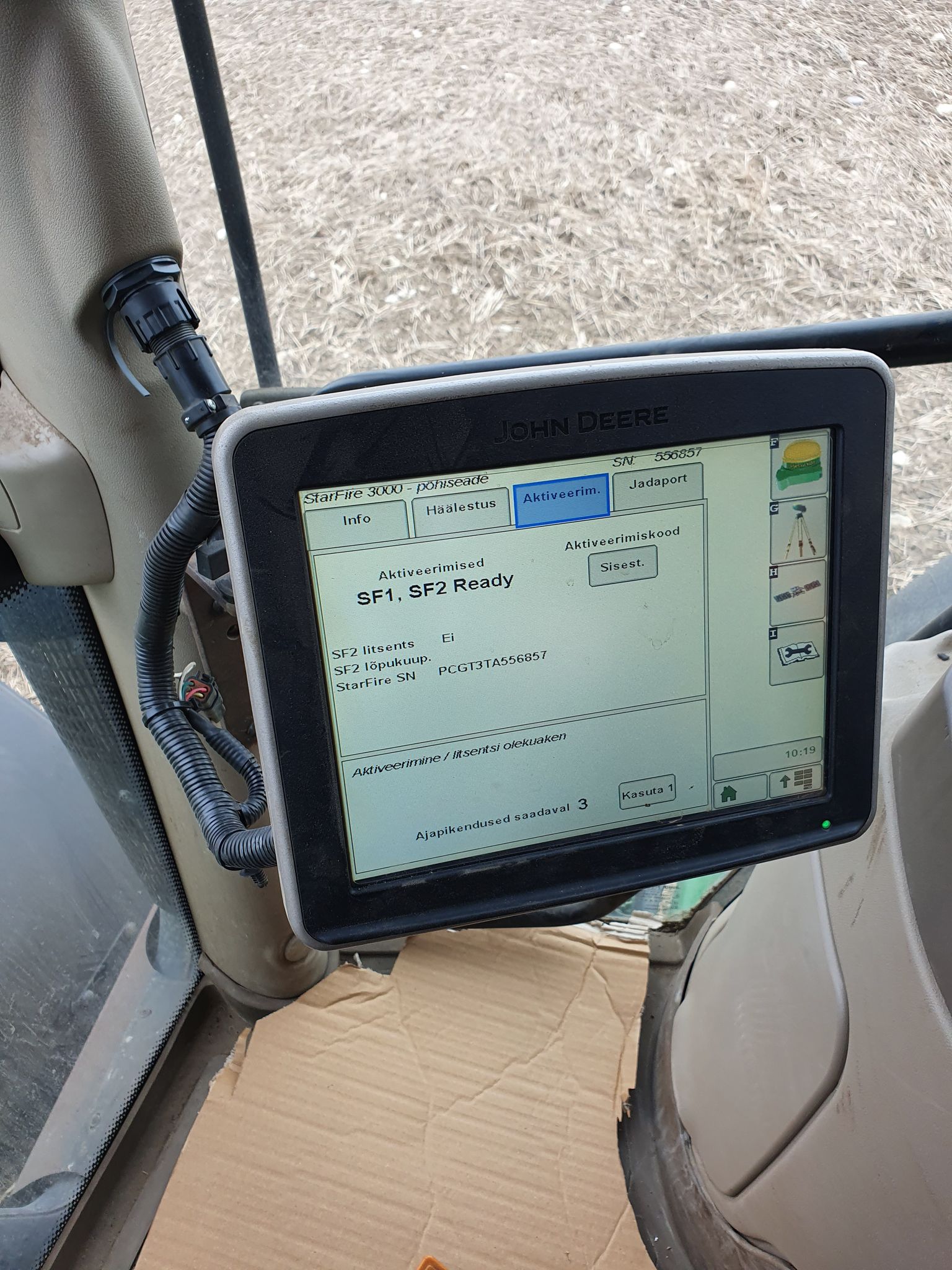 Traktori GPS-seade