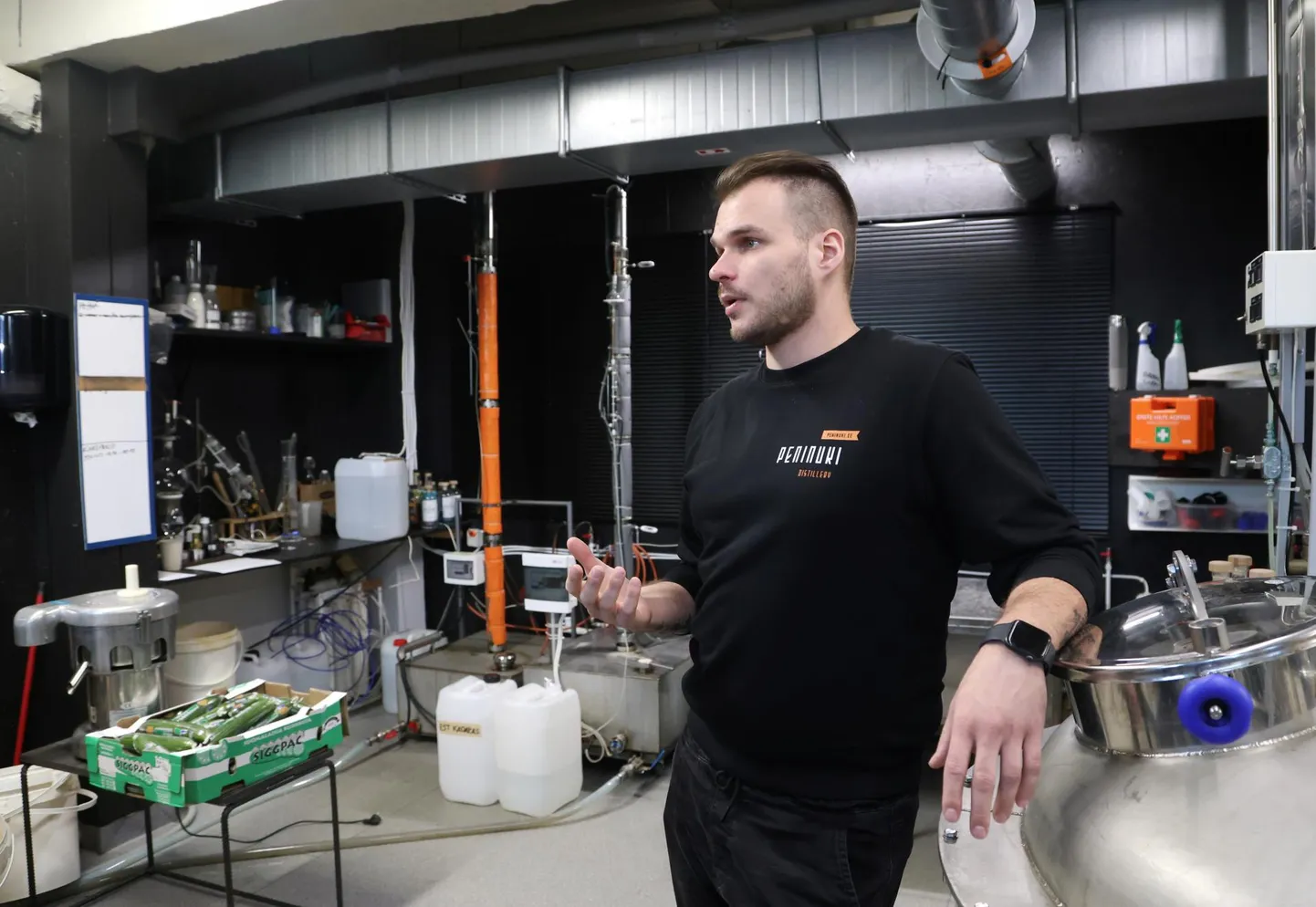 Kümme aastat tagasi siidri valmistamisega alustanud Peninuki Distillery OÜ keskendub nüüd kangemale kraamile, millega loodab ka piiri taha jõuda, ütles ettevõtte tegevjuht Margus Punga.