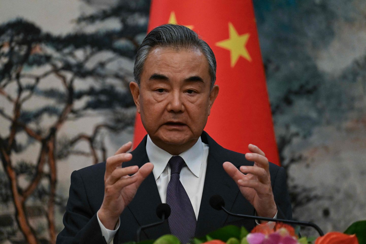 Hiina välisminister Wang Yi.