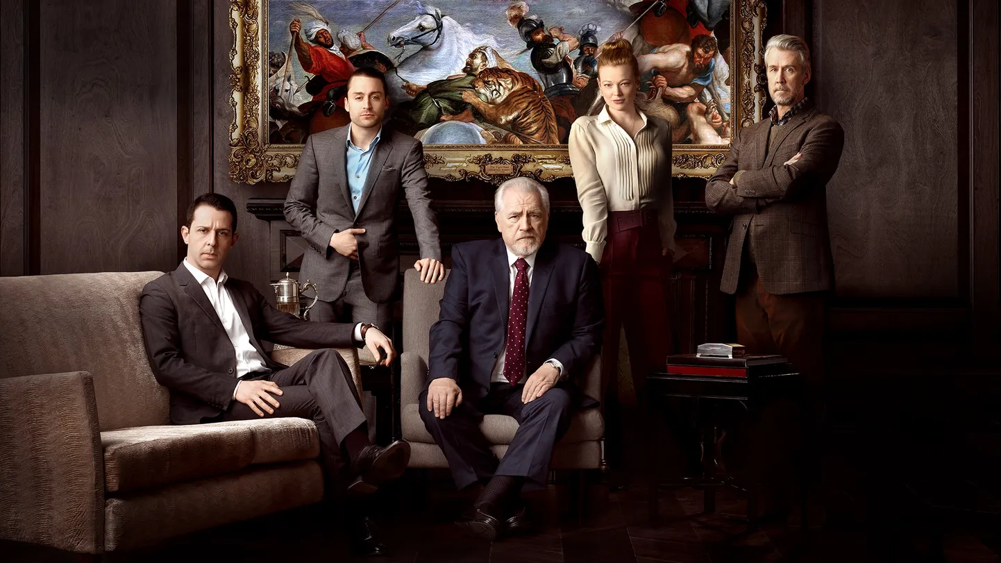 Satiirilise hittseriaali «Succession» promopilt