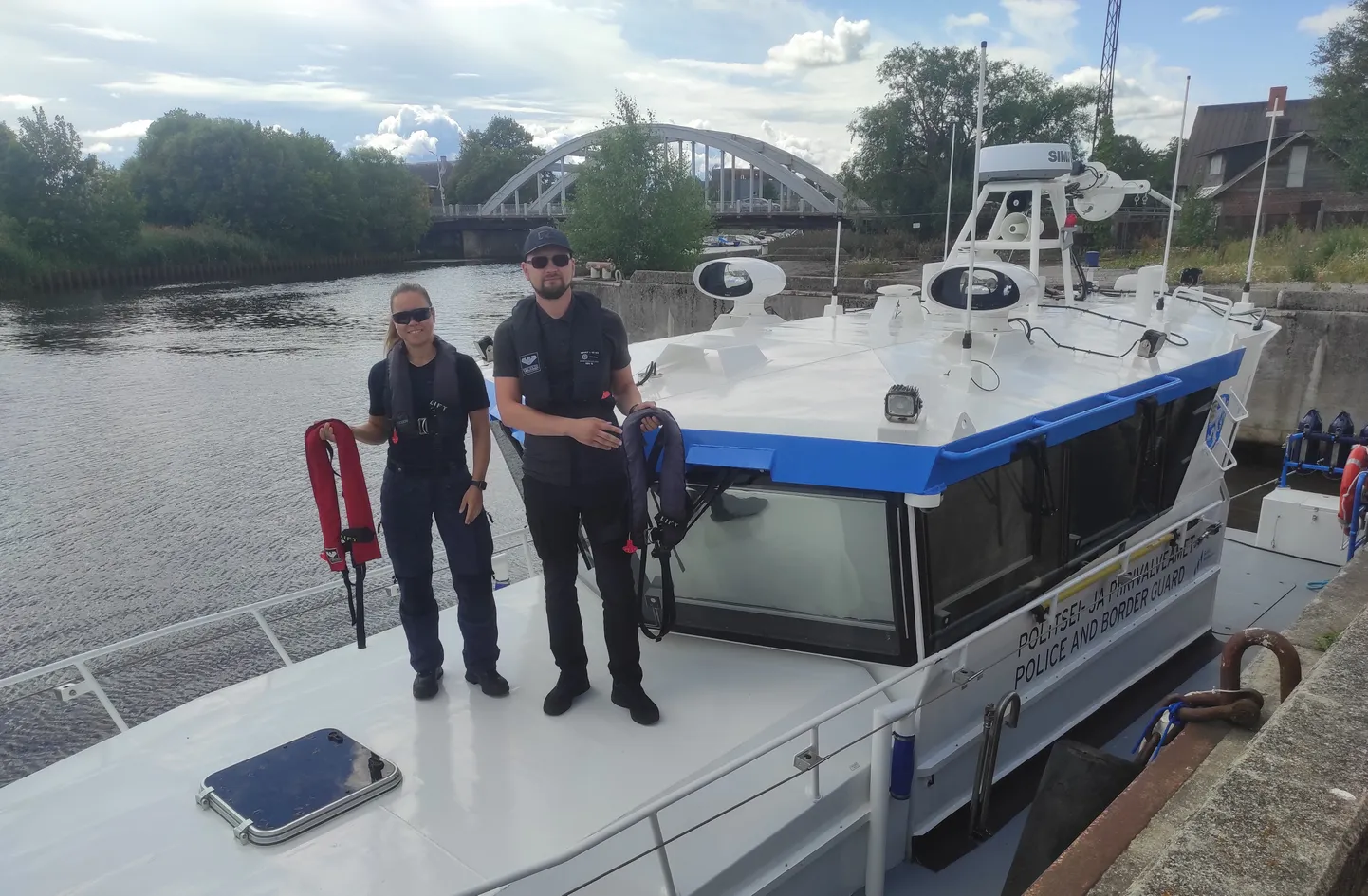 Transpordiamet tegi koos PPAga eelmisel laupäeval Pärnu jõel ühisreidi seoses sõudmisvõistlusega.