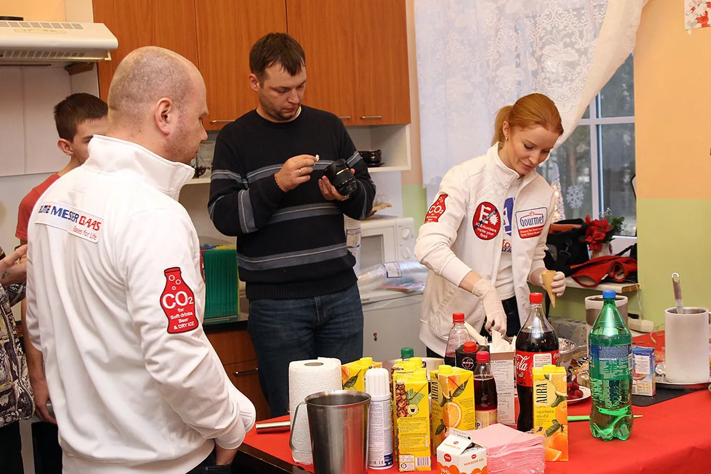 В детском доме Кохтла-Нымме прошло необычное крио-шоу.