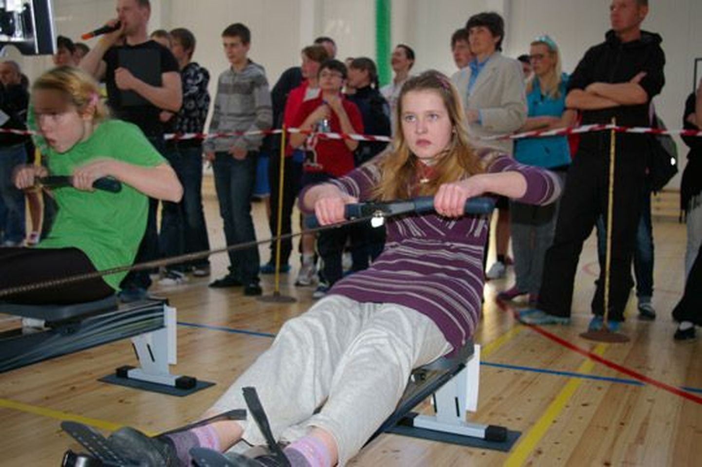 Pärnumaa koolinoorte meistrivõistlustel ergomeetrisõudmises osales 95 õpilast.