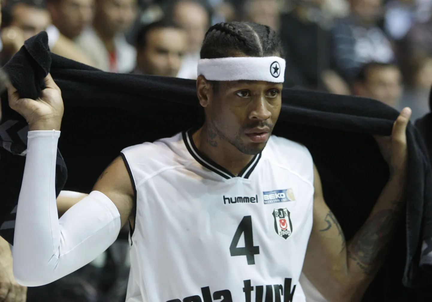 Pettunud Allen Iverson pole seni Besiktase särgis võidurõõmu tundnud.