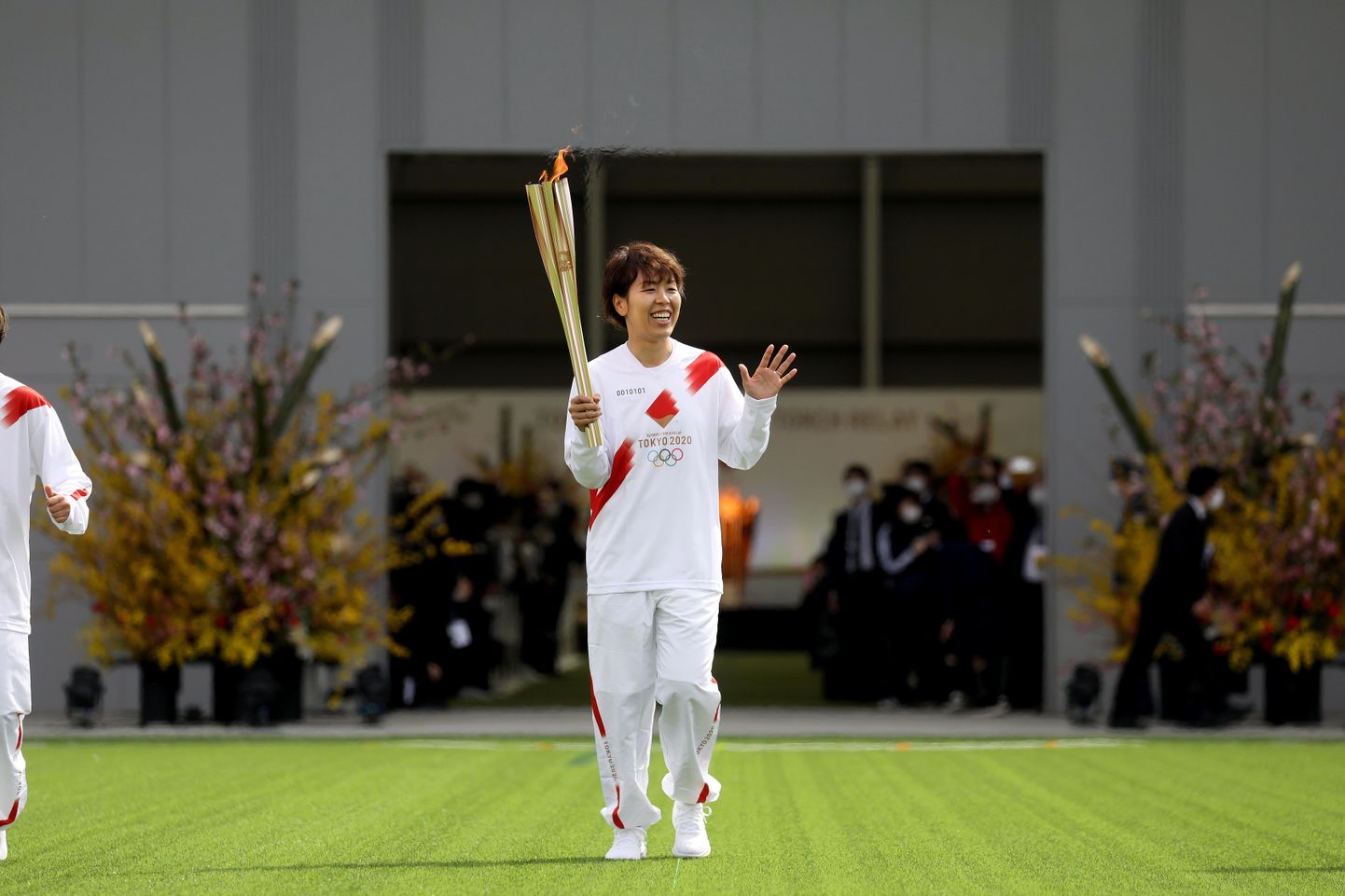 Azusa Iwashimizul oli au kanda esimesena Tokyo olümpiatuld.