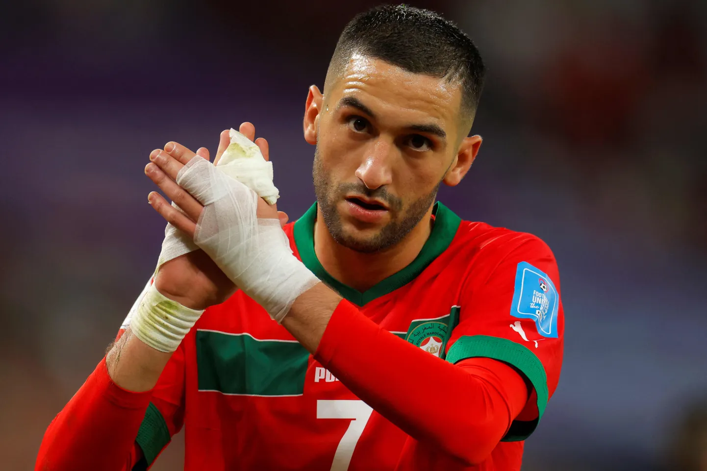 Maroko koondise võtmemängijaid Hakim Ziyech.