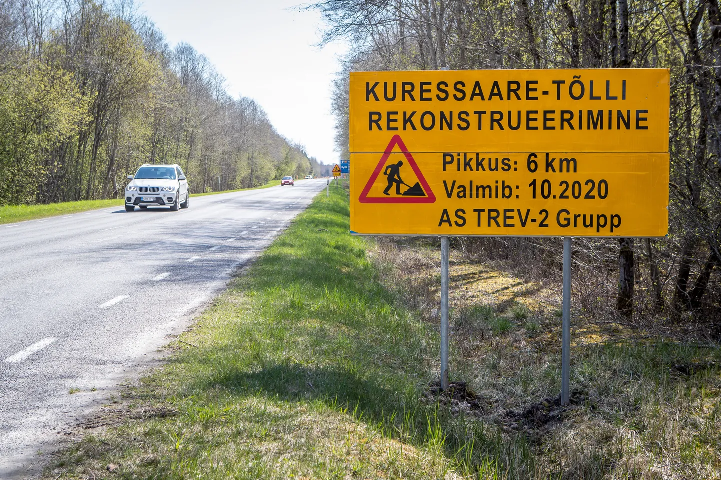 Teetööd kõnealusel lõigul kestavad viis kuud.