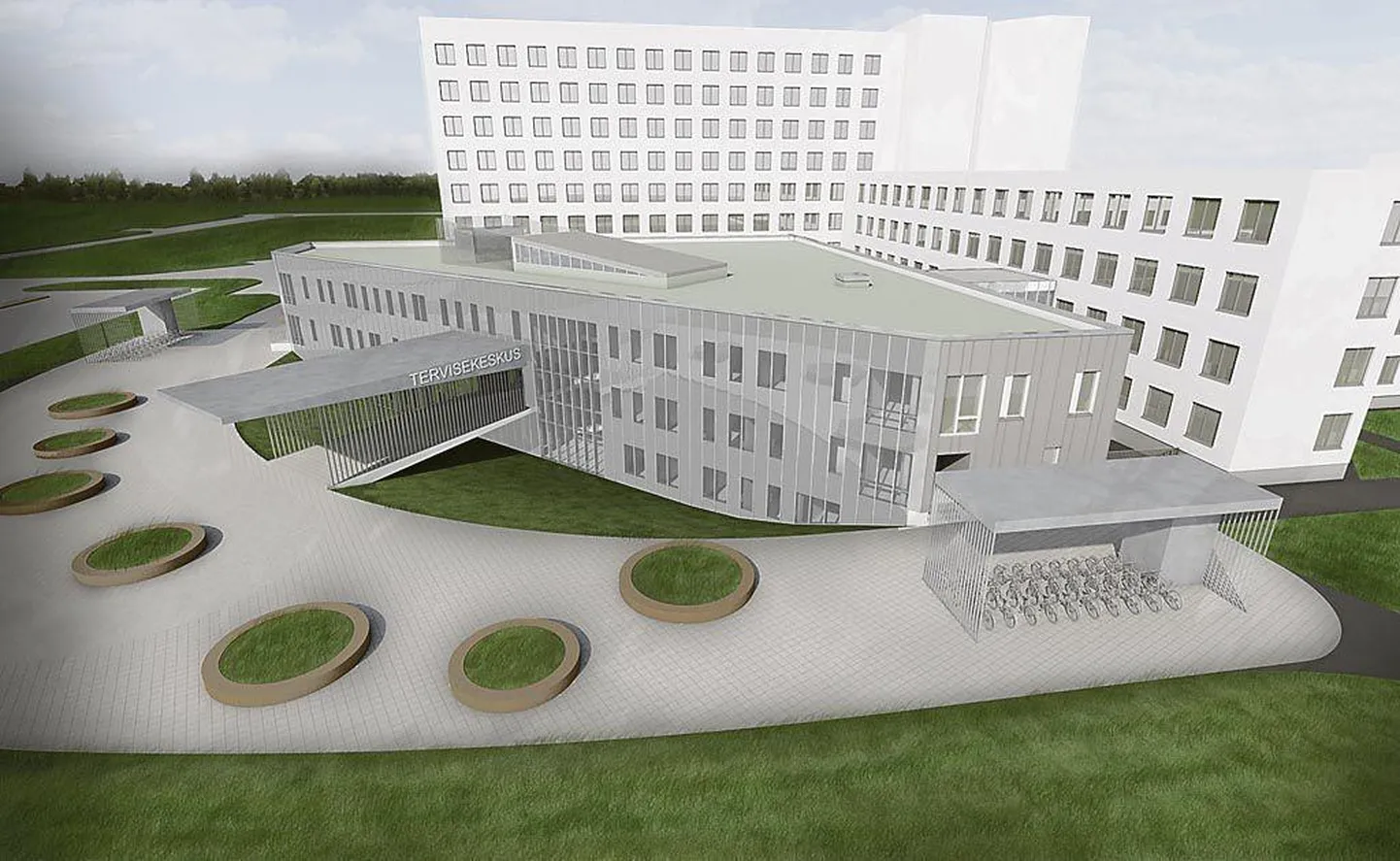 Pärnu haigla tervisekeskuse eskiis.