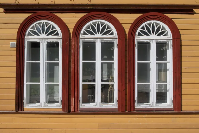 Palupera mõisa aknad.