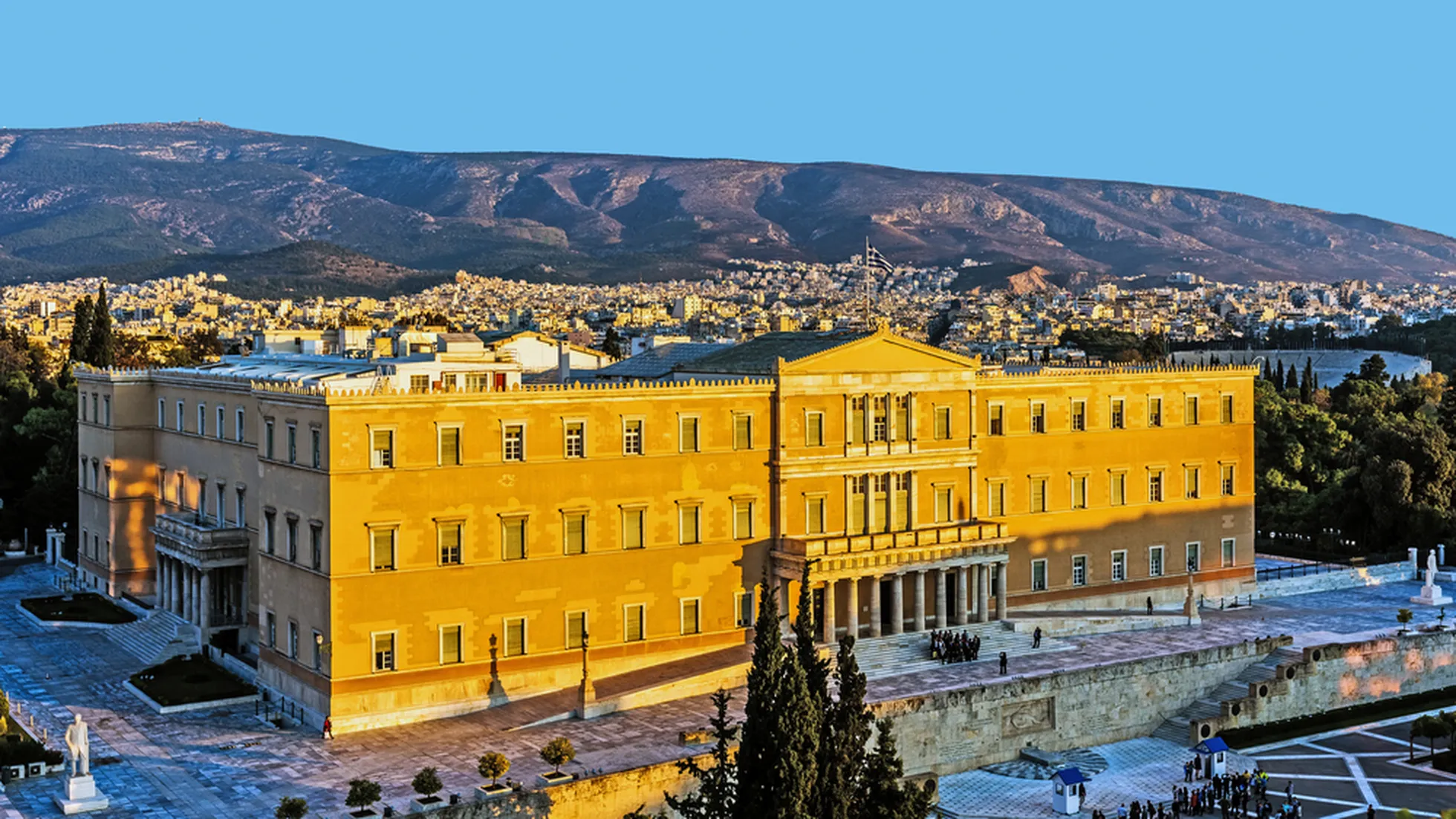 Президентский дворец в Греции.