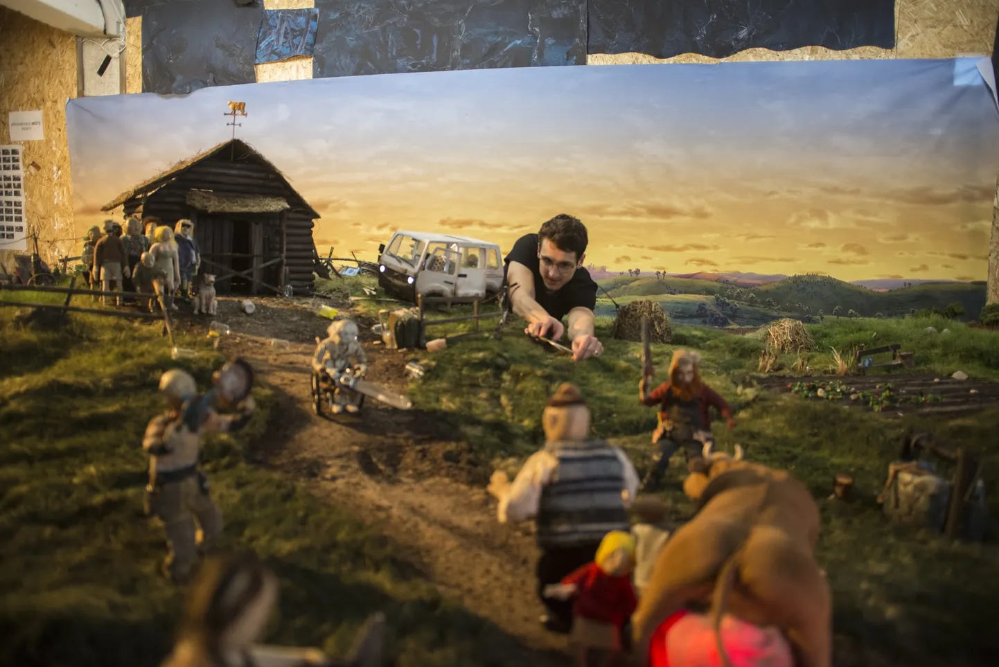 Foto «Vanamehe filmi» võtetelt