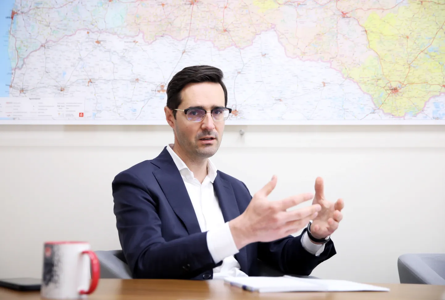 VSIA "Latvijas Valsts ceļi" valdes priekšsēdētājs Mārtiņš Lazdovskis