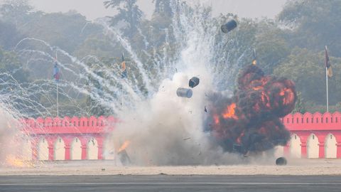 India armee demonstreeris drooniparvega sihtmärkide hävitamist
