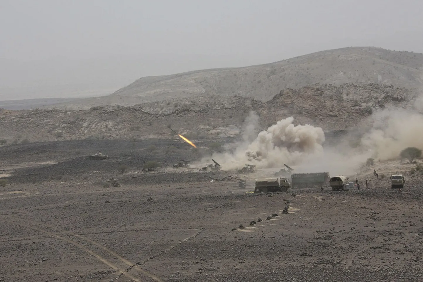 Jeemeni vägede õhurünnak Al-Qaeda positsioonidele