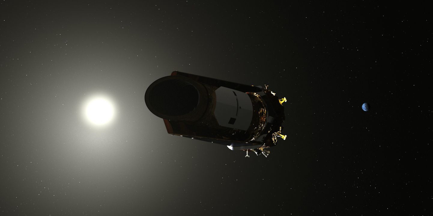 Kepleri kosmoseaparaat kunstniku kujutises.
