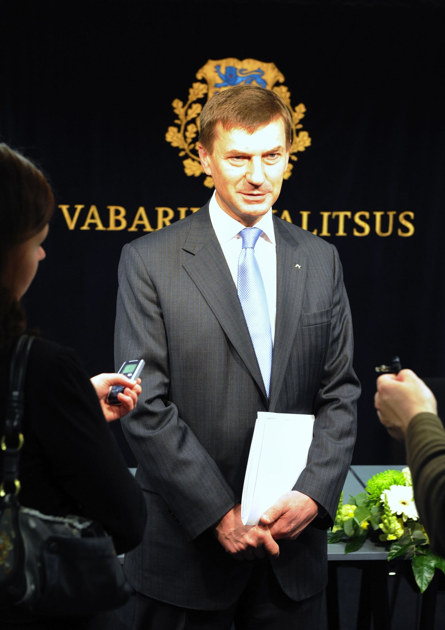 ANDRUS ANSIP; TALLINN, EESTI, 21MAY09.
EV Valitsus; peaminister.
th/Foto TOOMAS HUIK/POSTIMEES