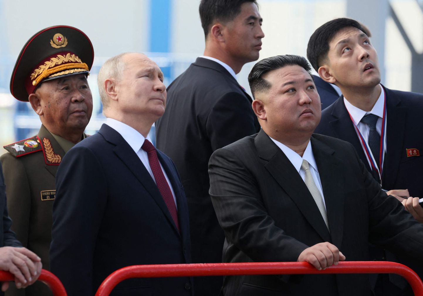 Владимир Путин и Ким Чен Ын.