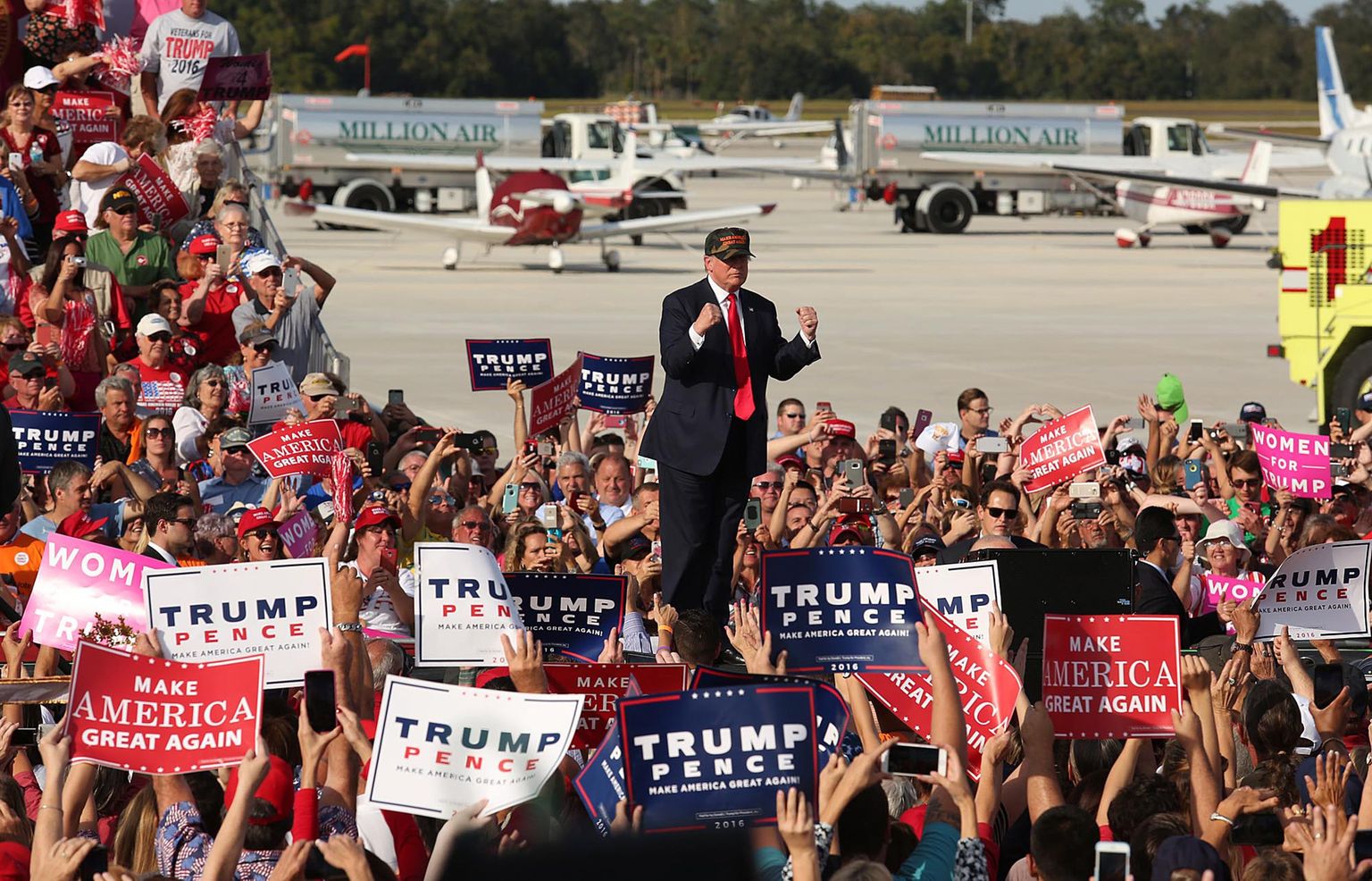 Donald Trump esinemas Floridas Sanfordis