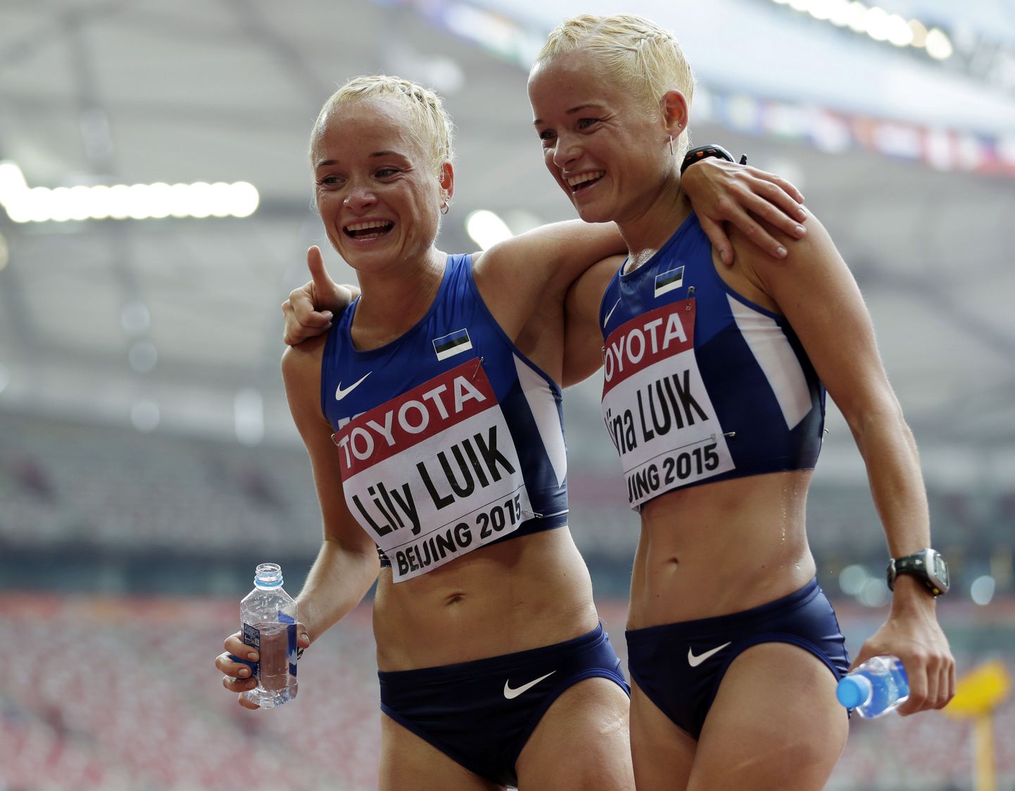 Liina Luik ja Lily Luik.