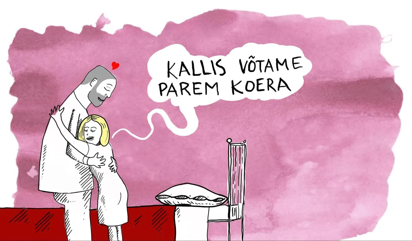 Ka valentinipäeva puhul leiti võimalus arutleda iibekriisi üle.