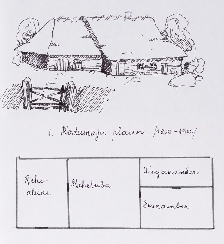 Helmes Tungla illustratsioon Äevardi talust «Kodu ja pere» käsikirjas