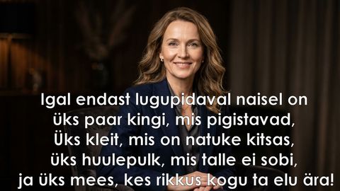 Endast lugupidav naine