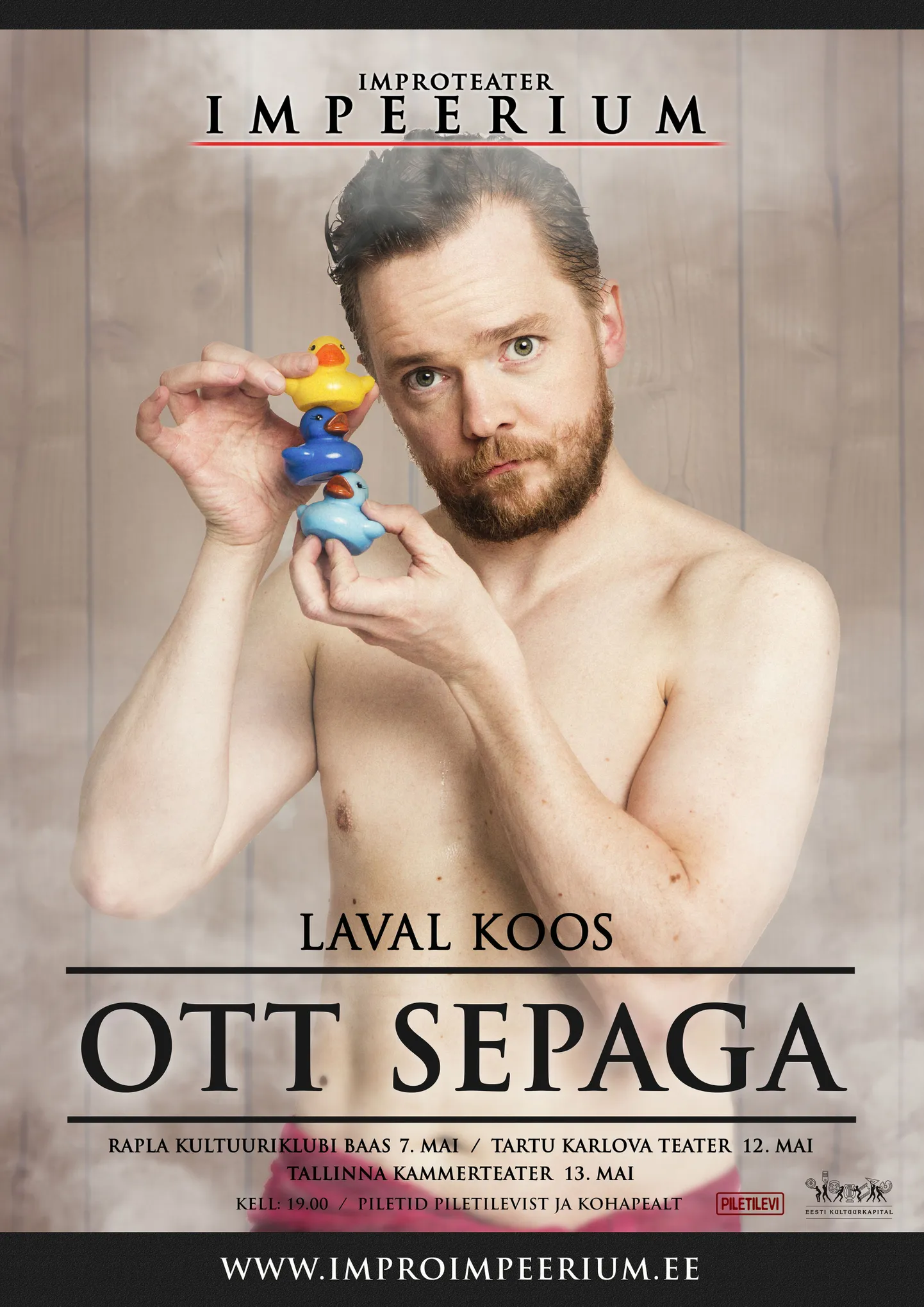Ott Sepp otsib absurdi ja sürrealismi koos improteatriga