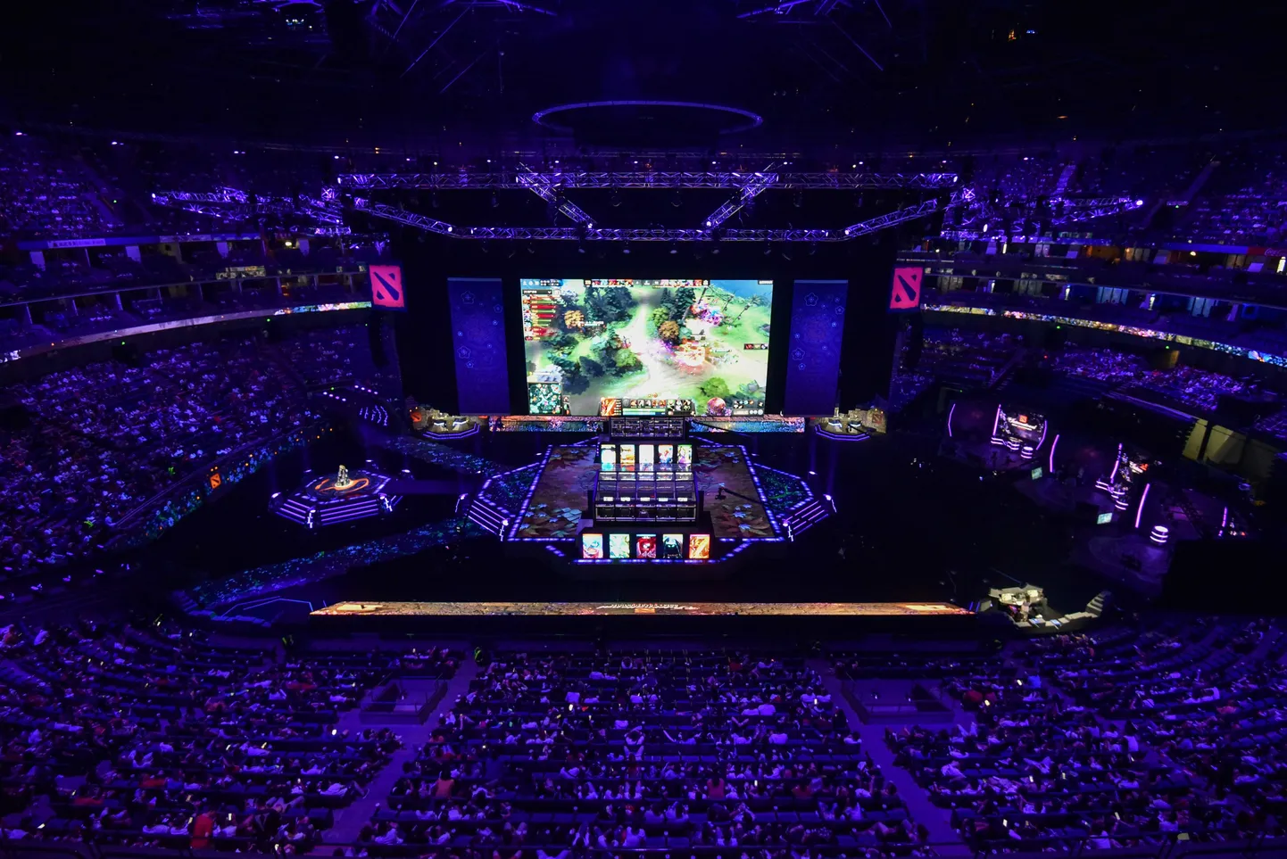 Videomängu Dota 2 võistlus. Pilt on illustratiivne.