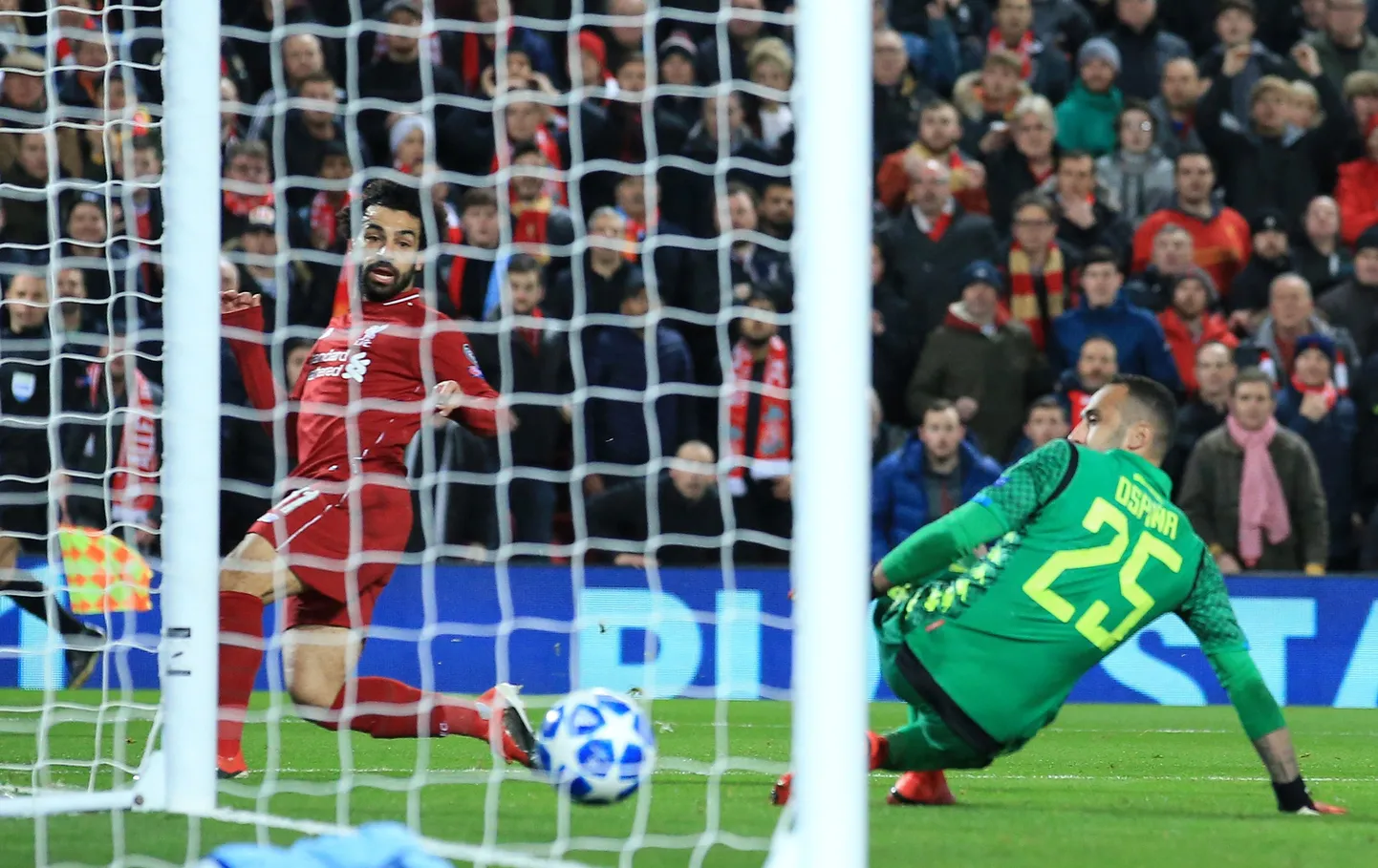 Mohamed Salah lõi 34. minutil Liverpooli juhtvärava.