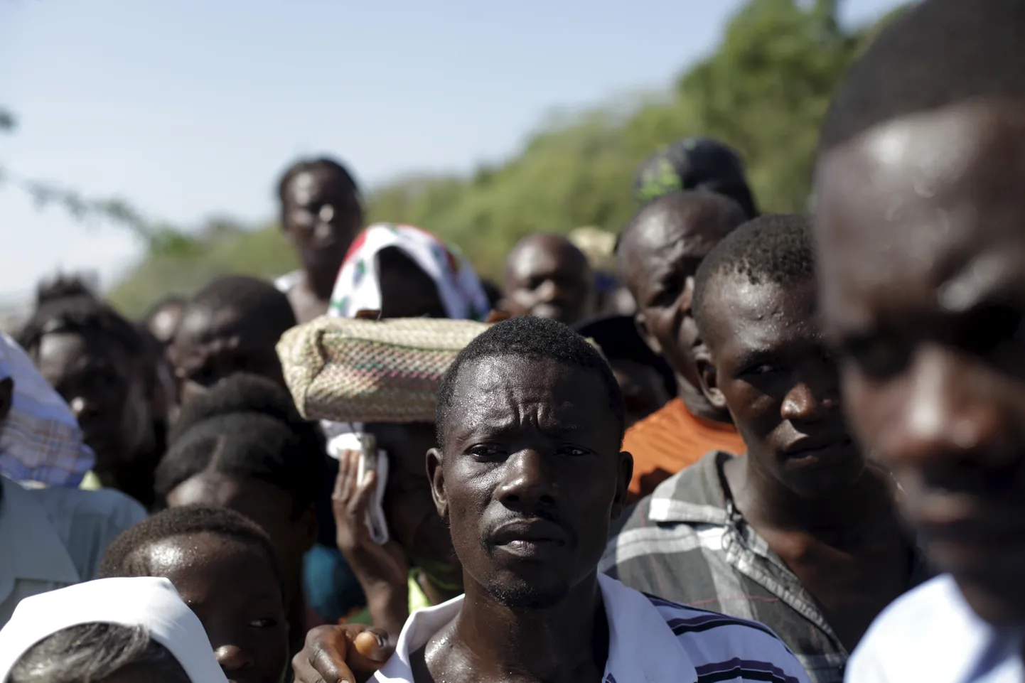 Haiti migrandid.