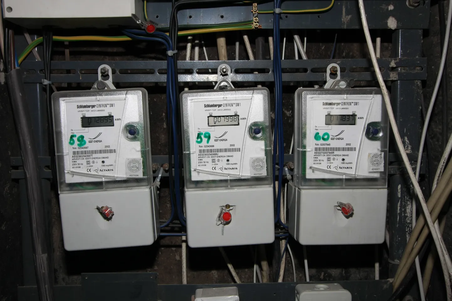 Viimaste aastate jooksul on Elektrilevi välja vahetanud suure hulga elektriarvesteid.