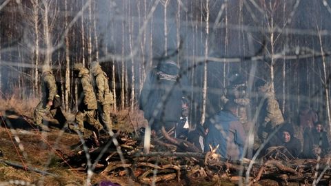 Белорусские силовики открыли огонь на границе с Польшей