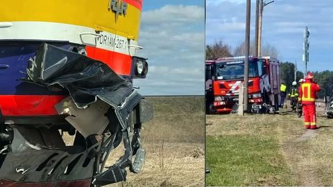 VIDEO ⟩ Daugavpilī vilciens sadūries ar auto