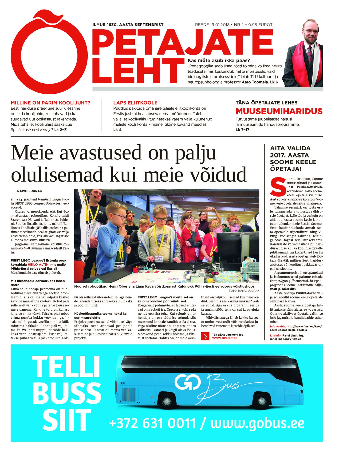 Õpetajate Leht 19.01