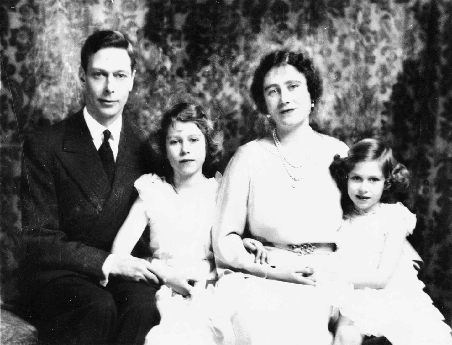 Karalis Džordžs VI ar ģimeni