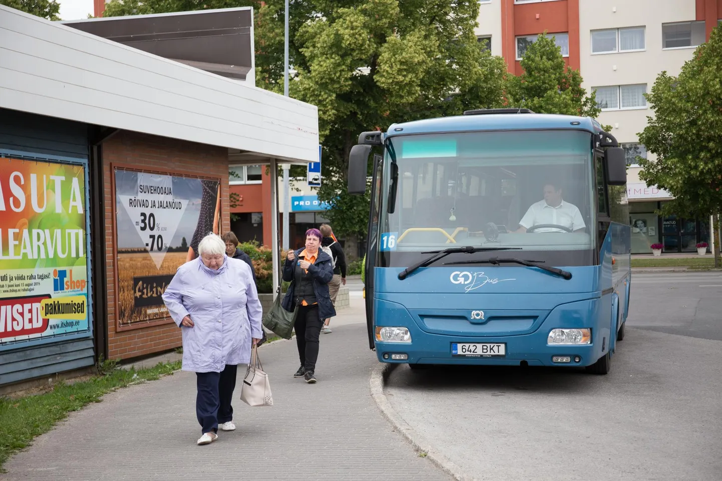 Rakvere bussijaam.