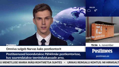 POSTIMEHE TELEUUDISED ⟩ Omniva sulges Narvas kaks postkontorit