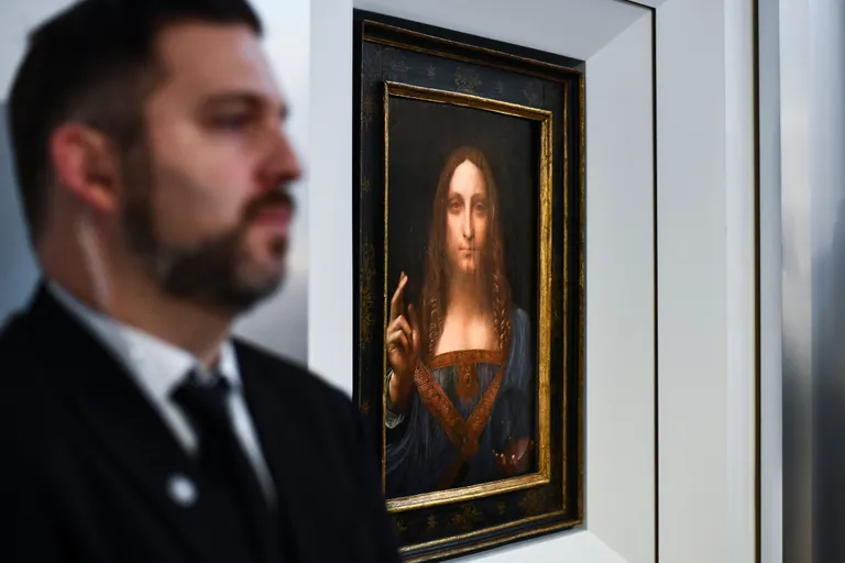 Leonardo da Vinci maal «Maailma päästja»