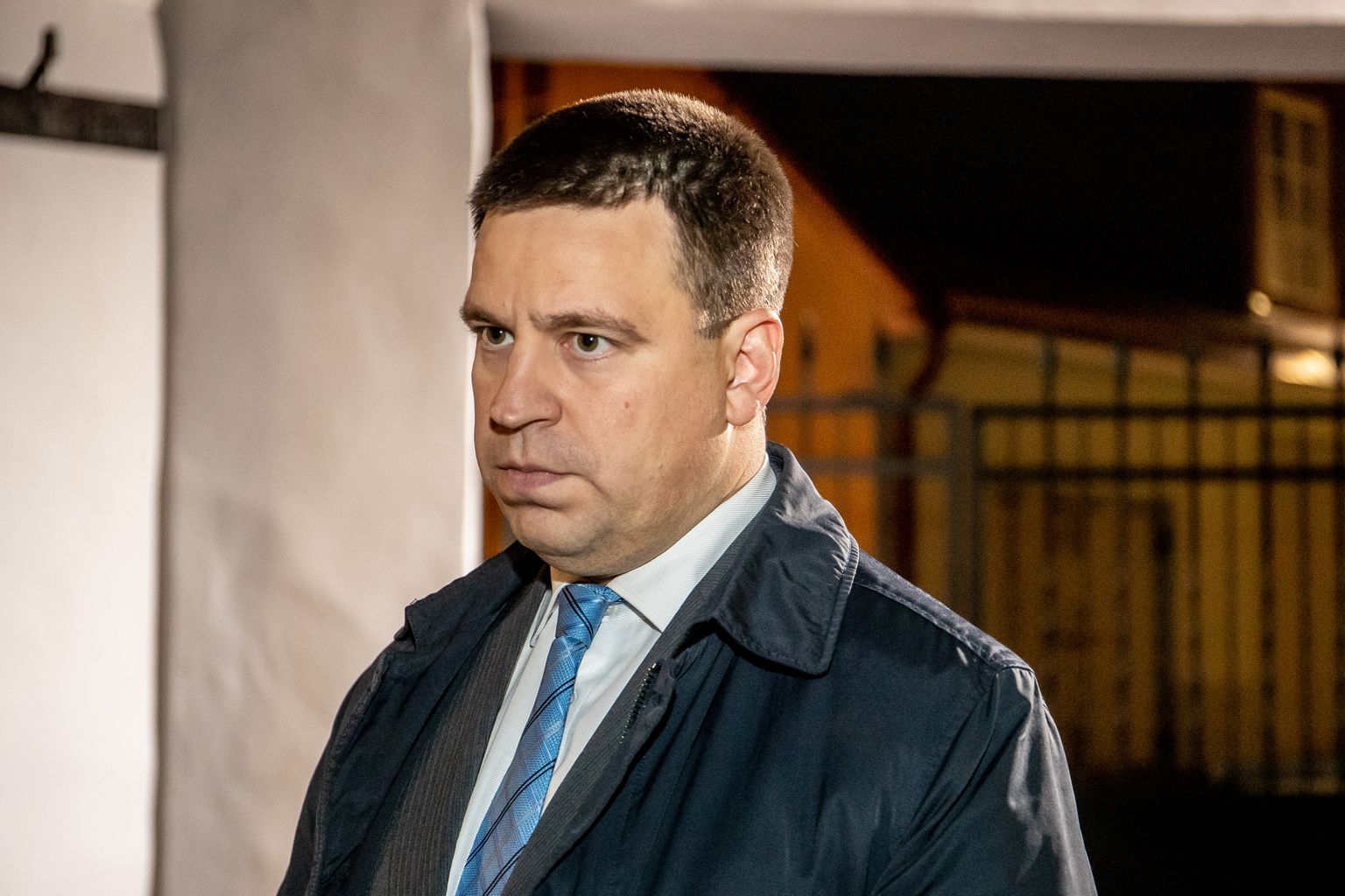 Председатель Центристской партии, премьер-министр Юри Ратас.