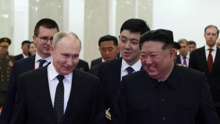 Путин и Ким Чен Ын