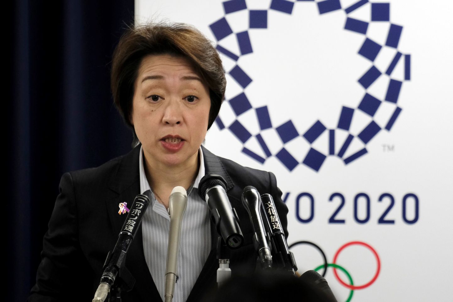 Jaapani olümpiaminister Seiko Hashimoto.