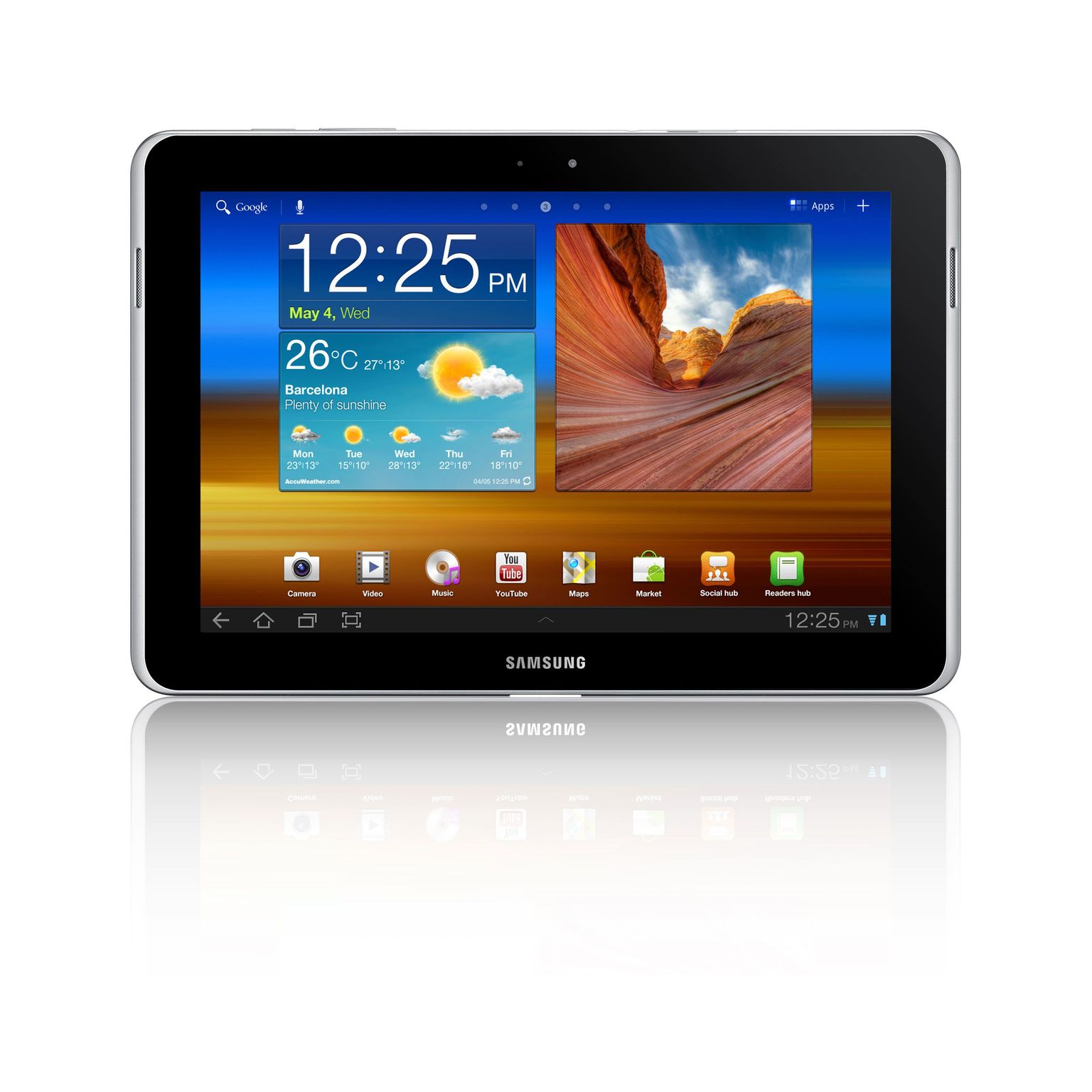 Samsungi tahvelarvuti Galaxy Tab 10.1N.
