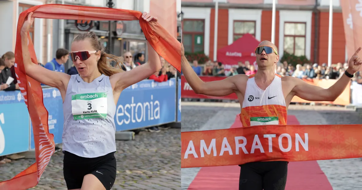 GALERII Linnamaratoni võitsid Tippi ja Kula, poolmaratoni Eesti ...