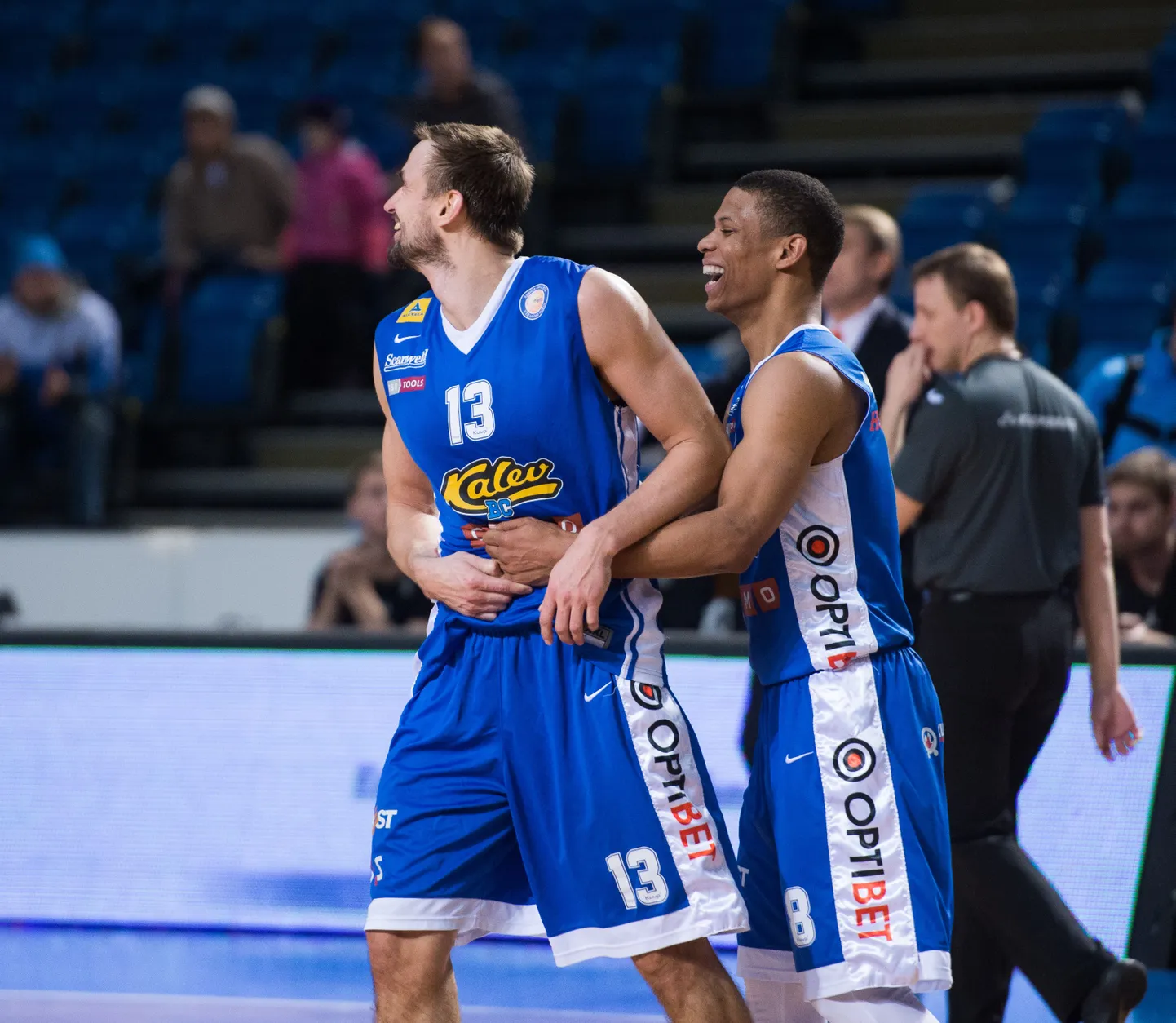 Kalev/Cramo korvpallimeeskond kohtus Saku Suurhallis peetud VTB Ühisliiga mängus Tšehhi meistri Nymburkiga.