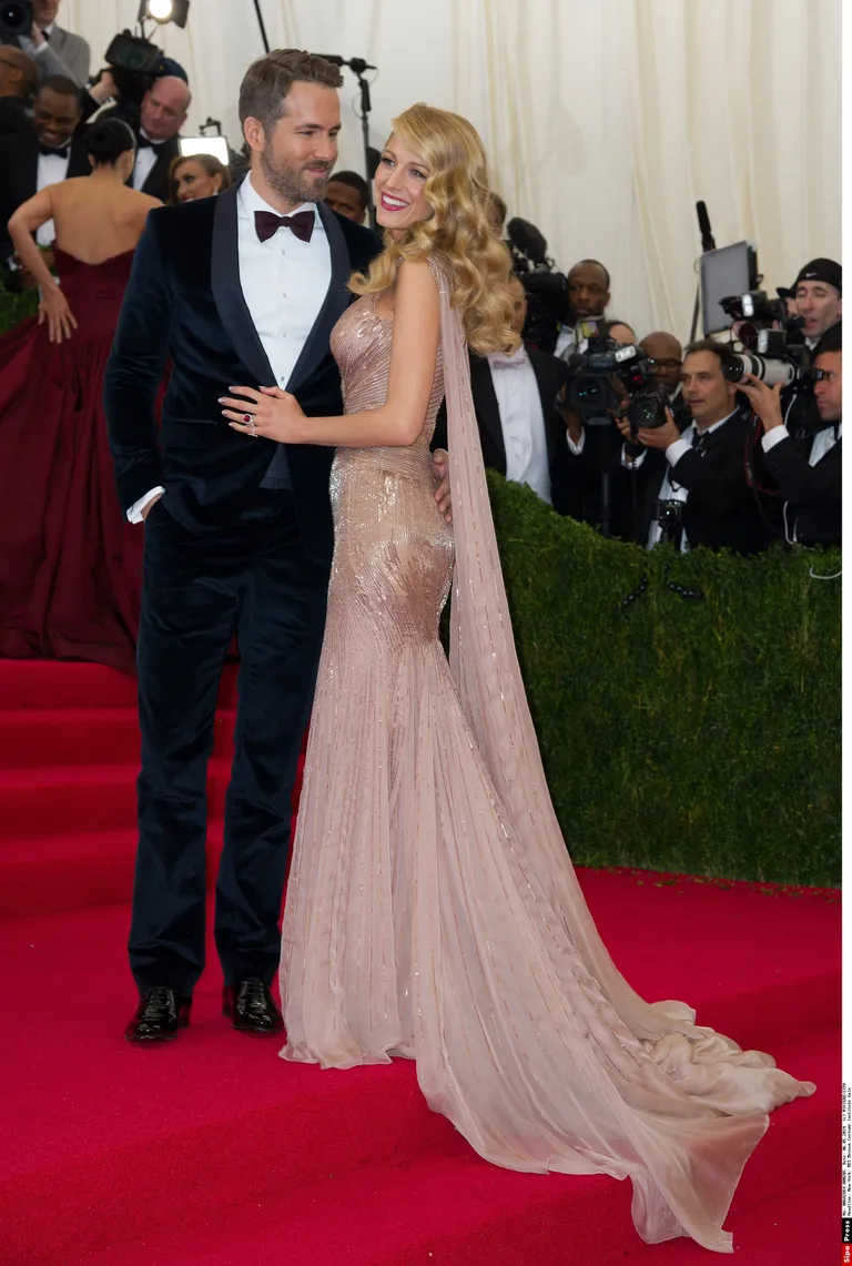Ryan Reynolds ja Blake Lively Metropolitani muuseumi galal.