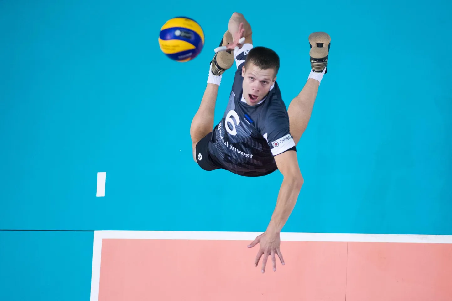 Eesti võrkpallikoondislane Martti Juhkami.