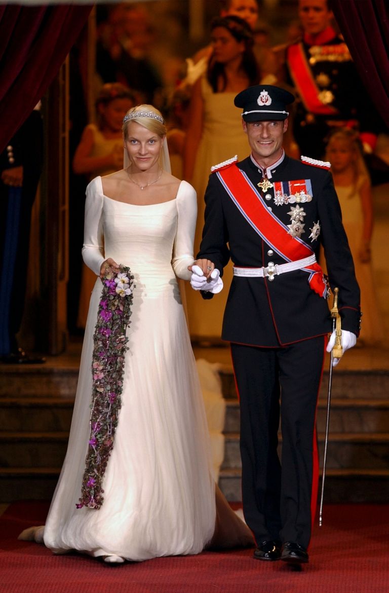 Mette-Marit Tjessem Høiby ja Norra kroonprints Haakon abiellusid 25. augustil 2001.