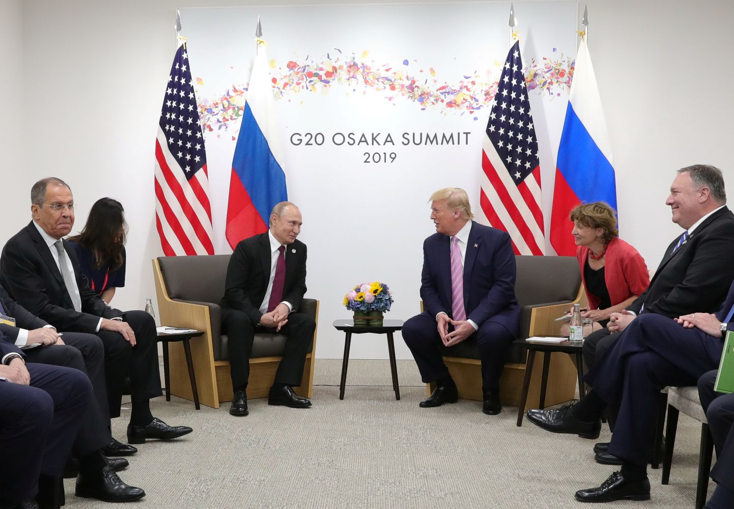 Venemaa presidendi Vladimir Putini ja USA riigipea Donald Trumpi kohtumine.