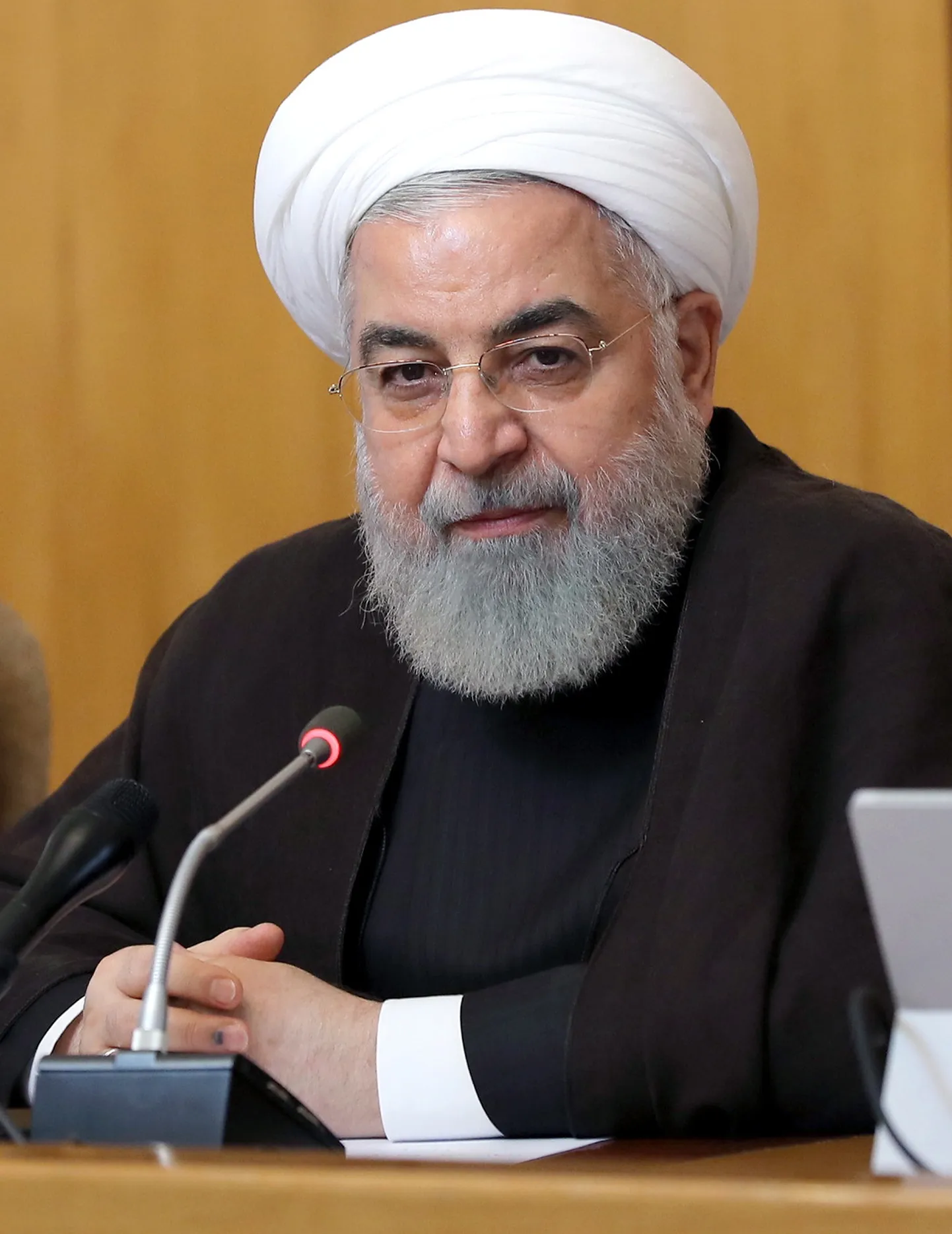 Iraani president Hassan Rouhani.